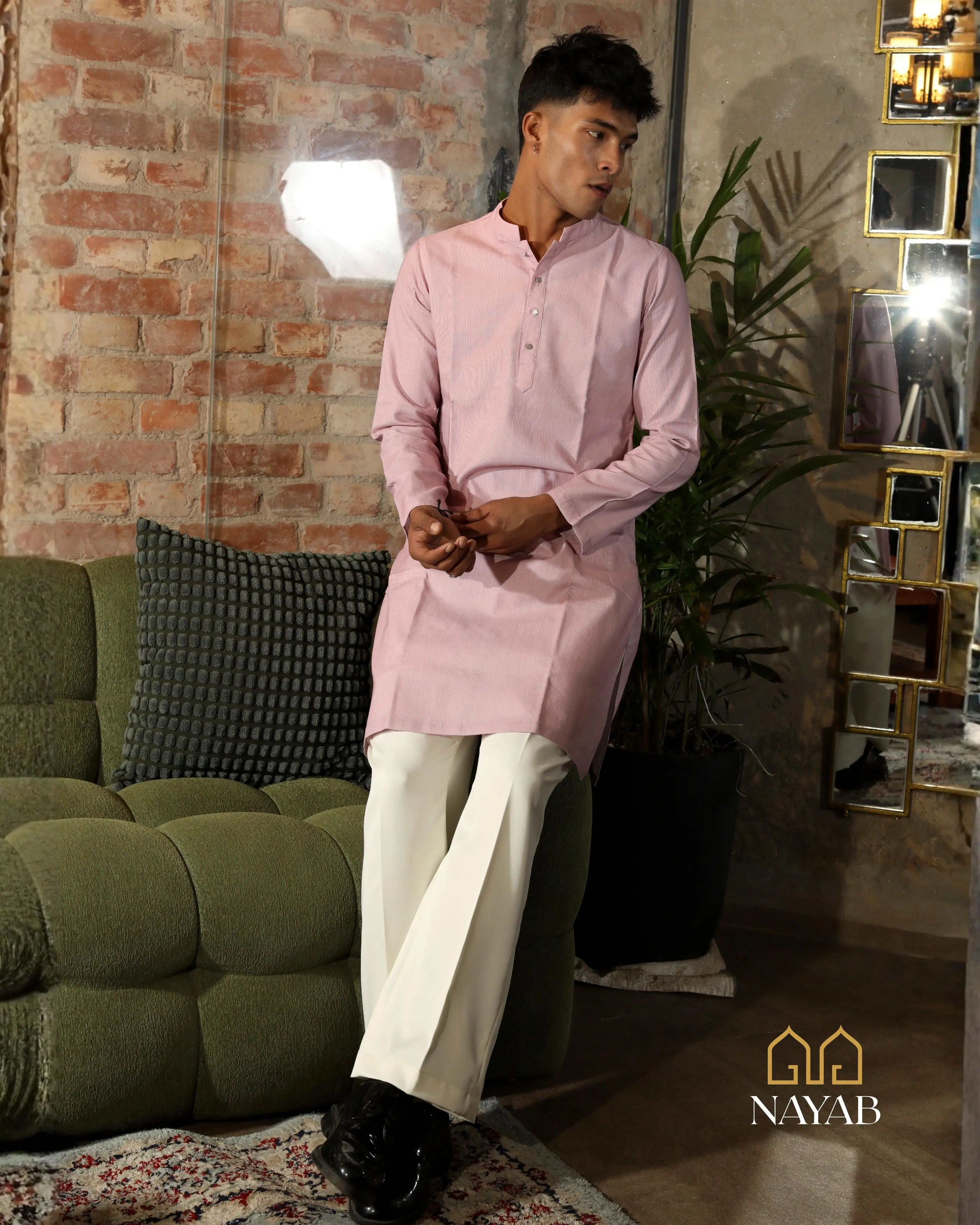 Multani Ivory Flared Pants